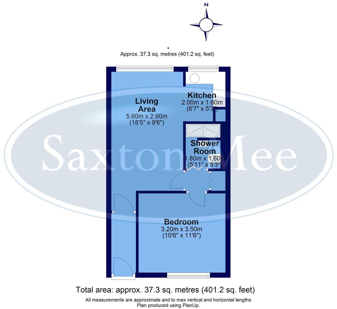 Floor plan of The Greenway — second-floor apartment